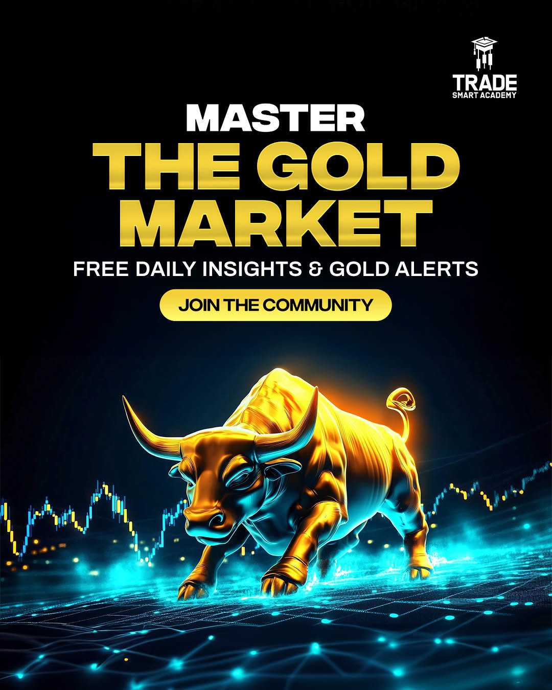 Trade Smart Academy HQ Facebook ad: FREE Trading Community
