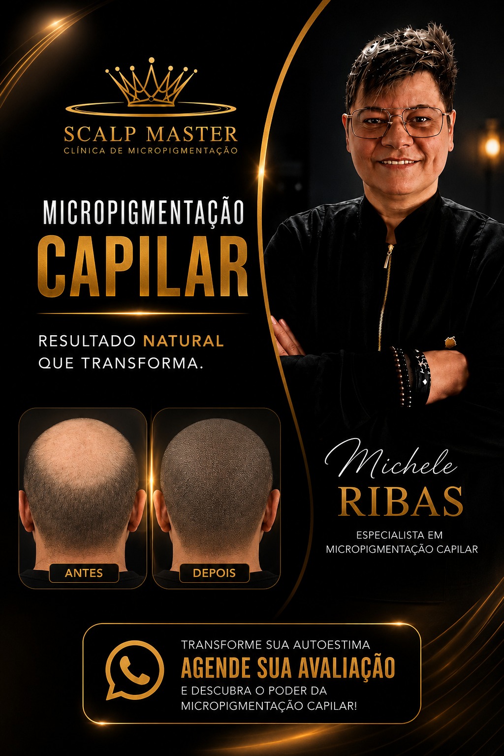Clinica Capilar Scalp Master Facebook ad