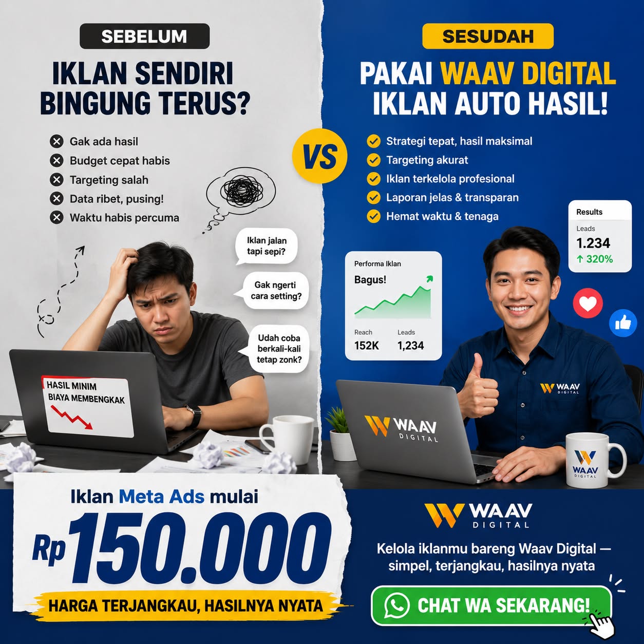 Waav Digital Agency Facebook ad