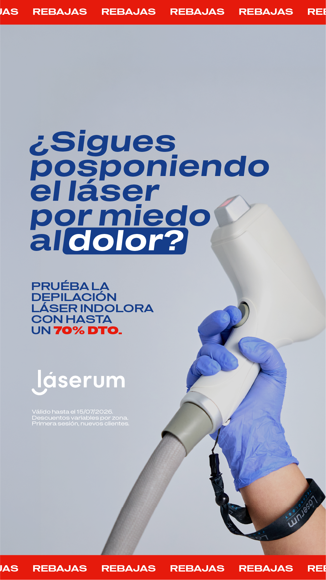Láserum Facebook ad