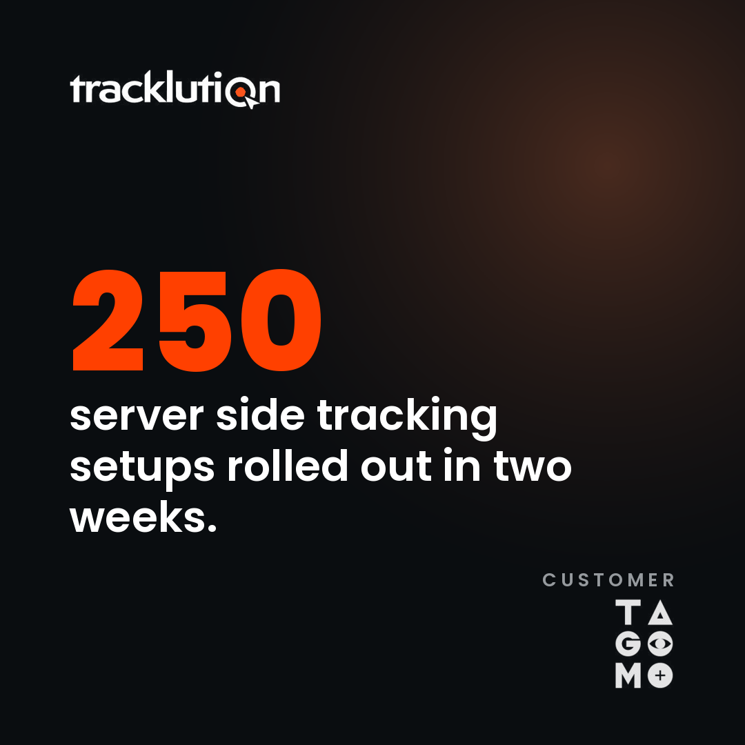 Tracklution Facebook ad