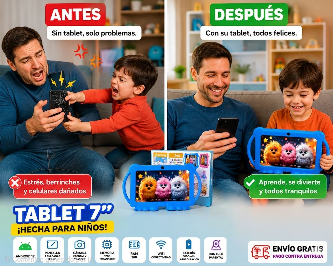 Las 3b Guate Facebook ad: ¡La tablet favorita de los niños!