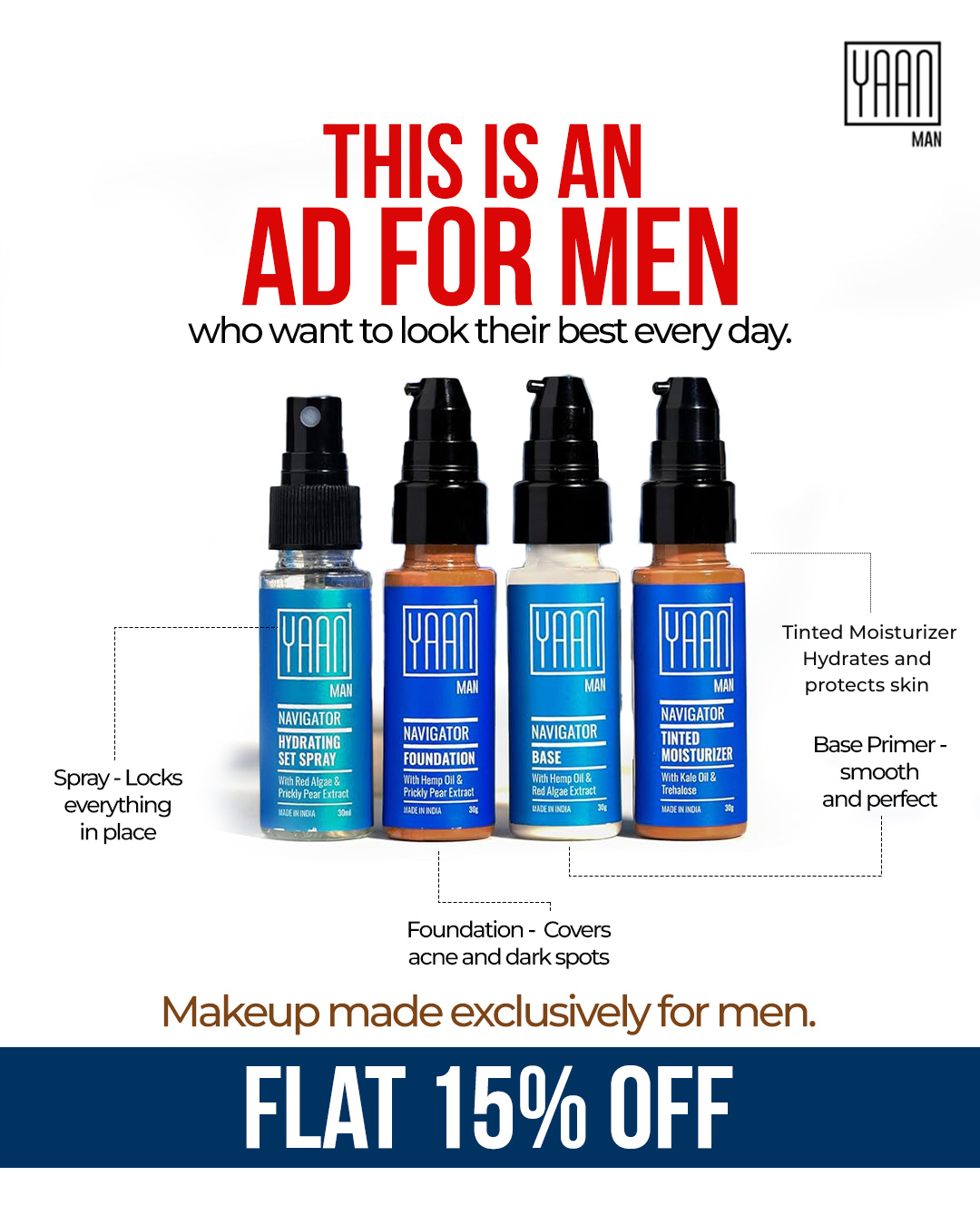 Yaan Man Facebook ad