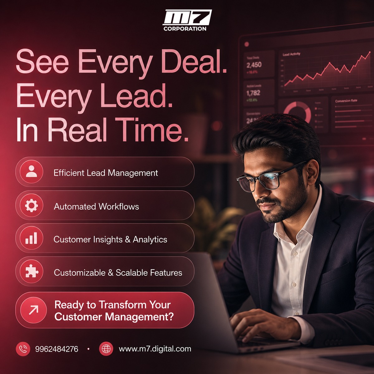 M7 Studios Facebook ad: M7 Digital