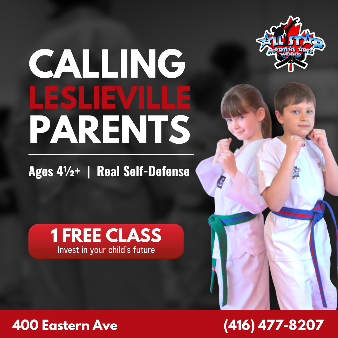 All Star Martial Arts Leslieville Facebook ad