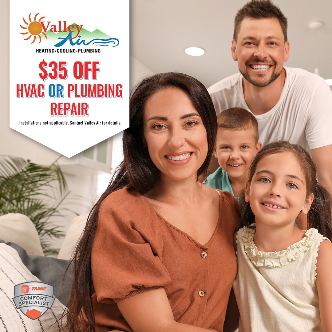 Valley Air Heating, Cooling & Plumbing Facebook ad from Jun 2, 2026