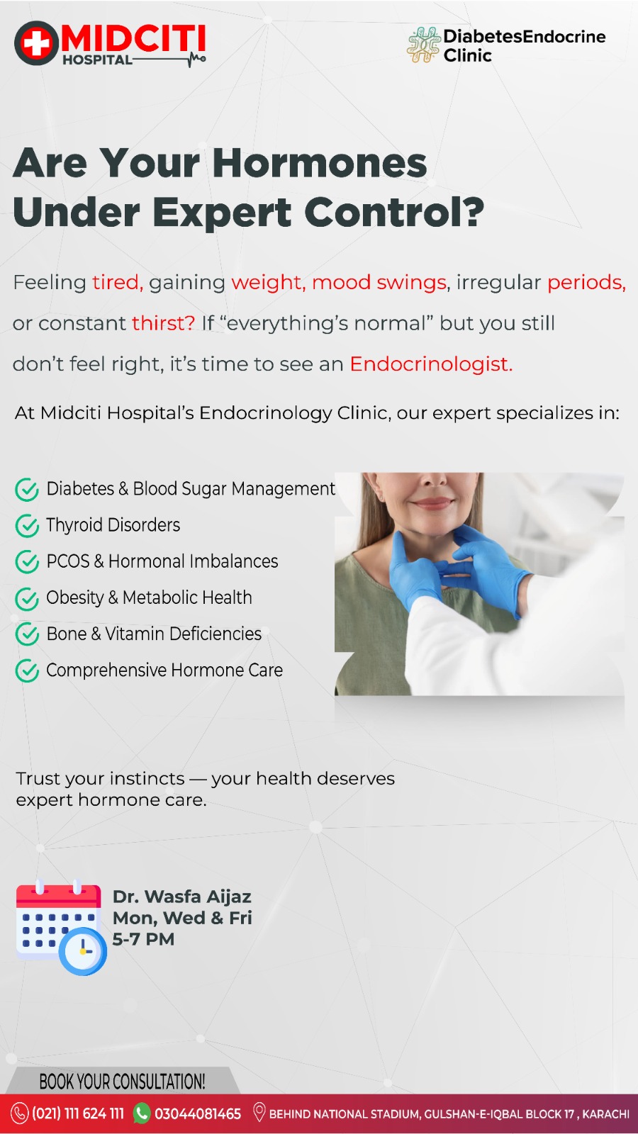 Midciti Hospital Facebook ad