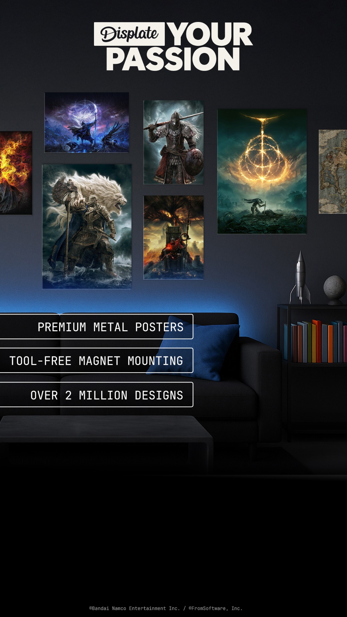 Displate Facebook ad