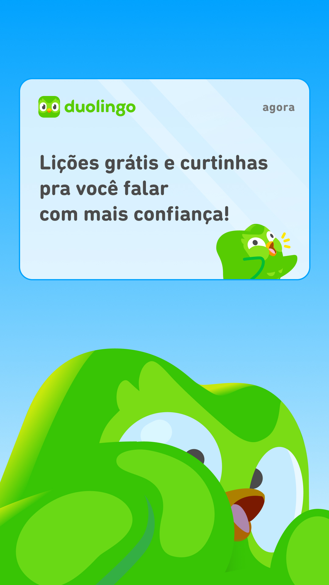 Duolingo Facebook ad