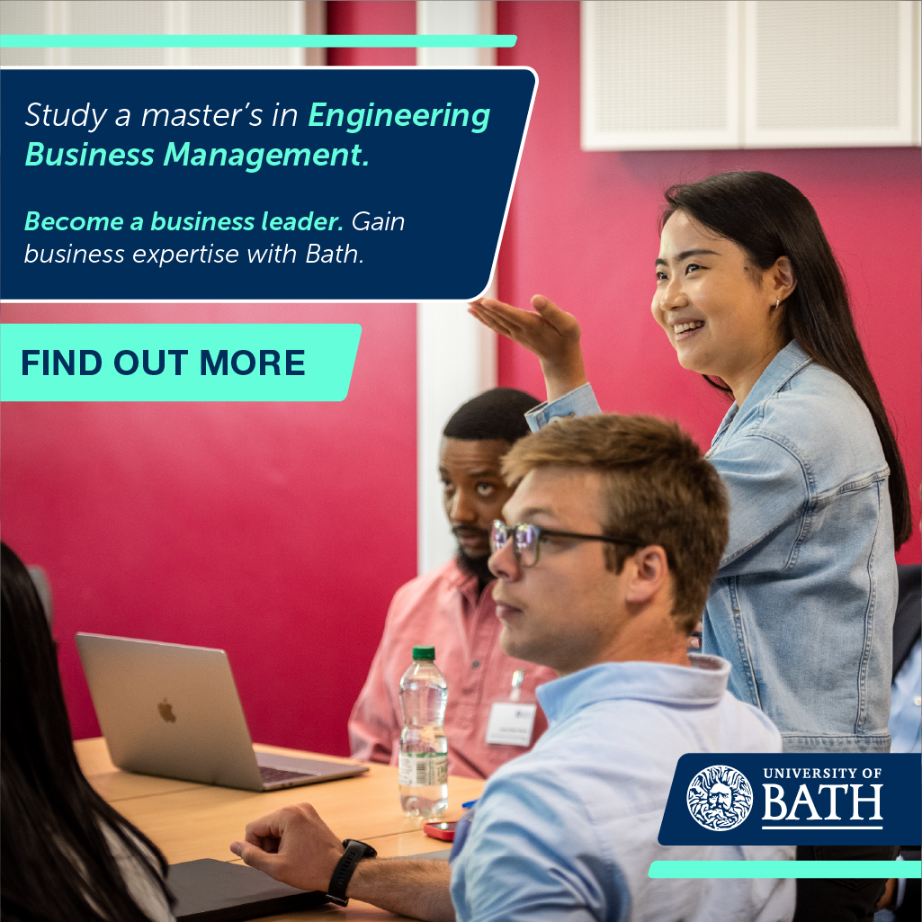 University of Bath Facebook ad