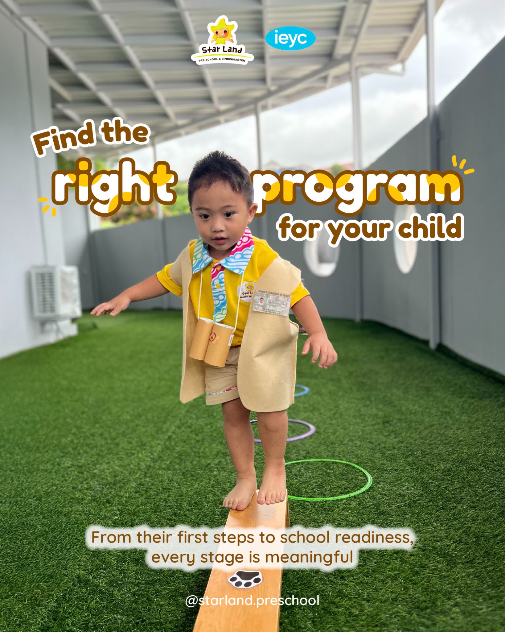Starland Preschool and Kindergarten Facebook ad