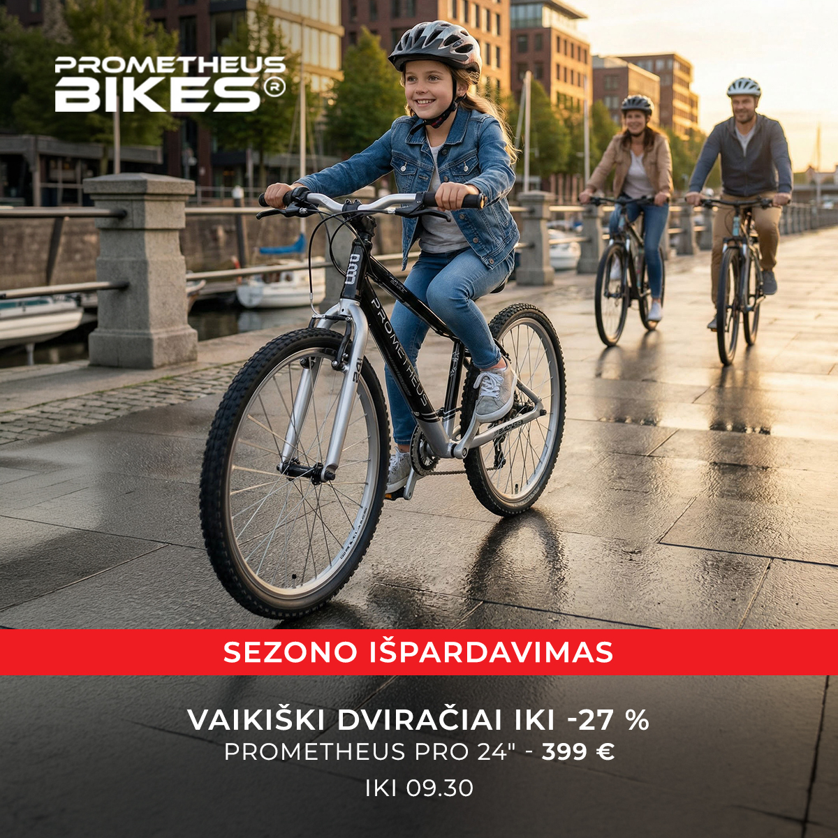 PROSPORT.LT Facebook ad: PROMETHEUS PRO 24, 399 €