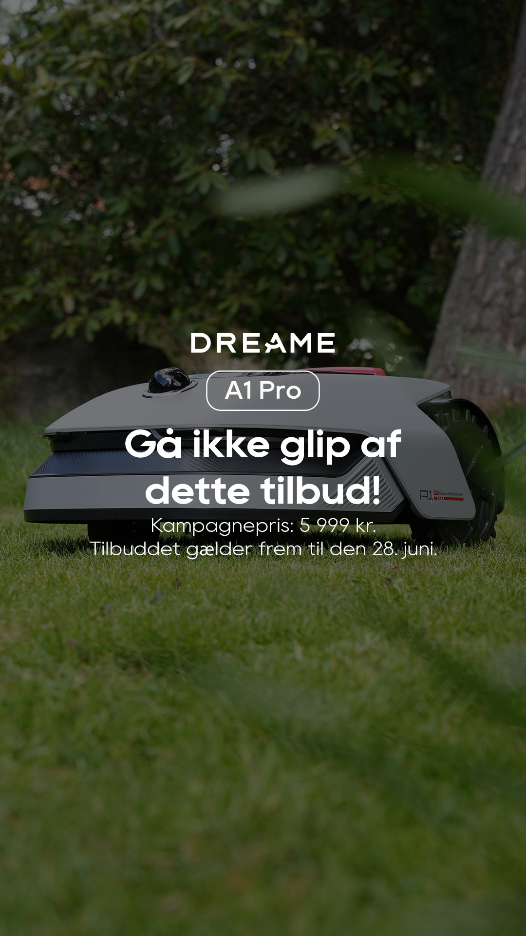 Dreame Nordics Facebook ad from Jun 22, 2026