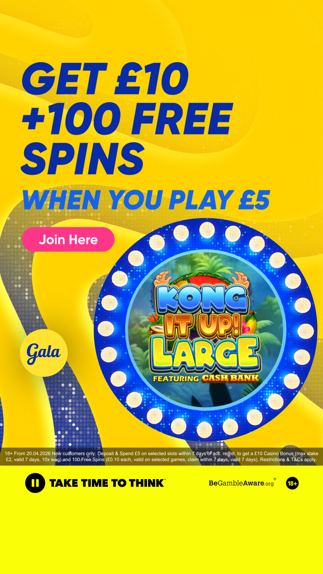 Gala Bingo Facebook ad