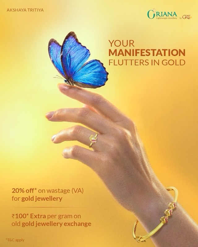 Oriana - Lightweight Jewellery by GRT Facebook ad: This is a gentle reminder, your wishes are…