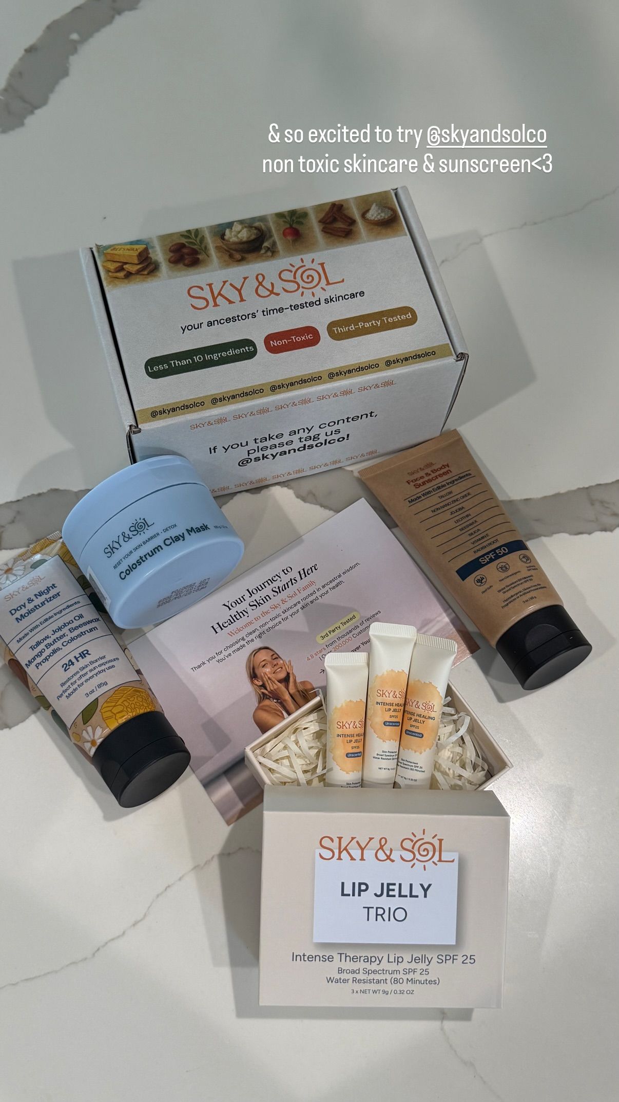 Sky&sol Facebook ad