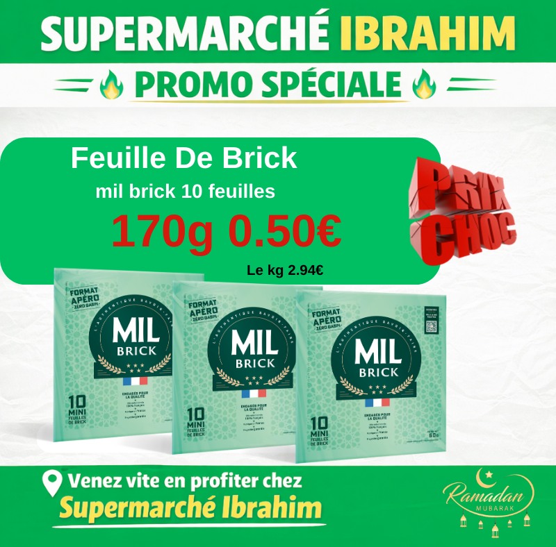 Ibrahim Supermarché Longwy Facebook ad
