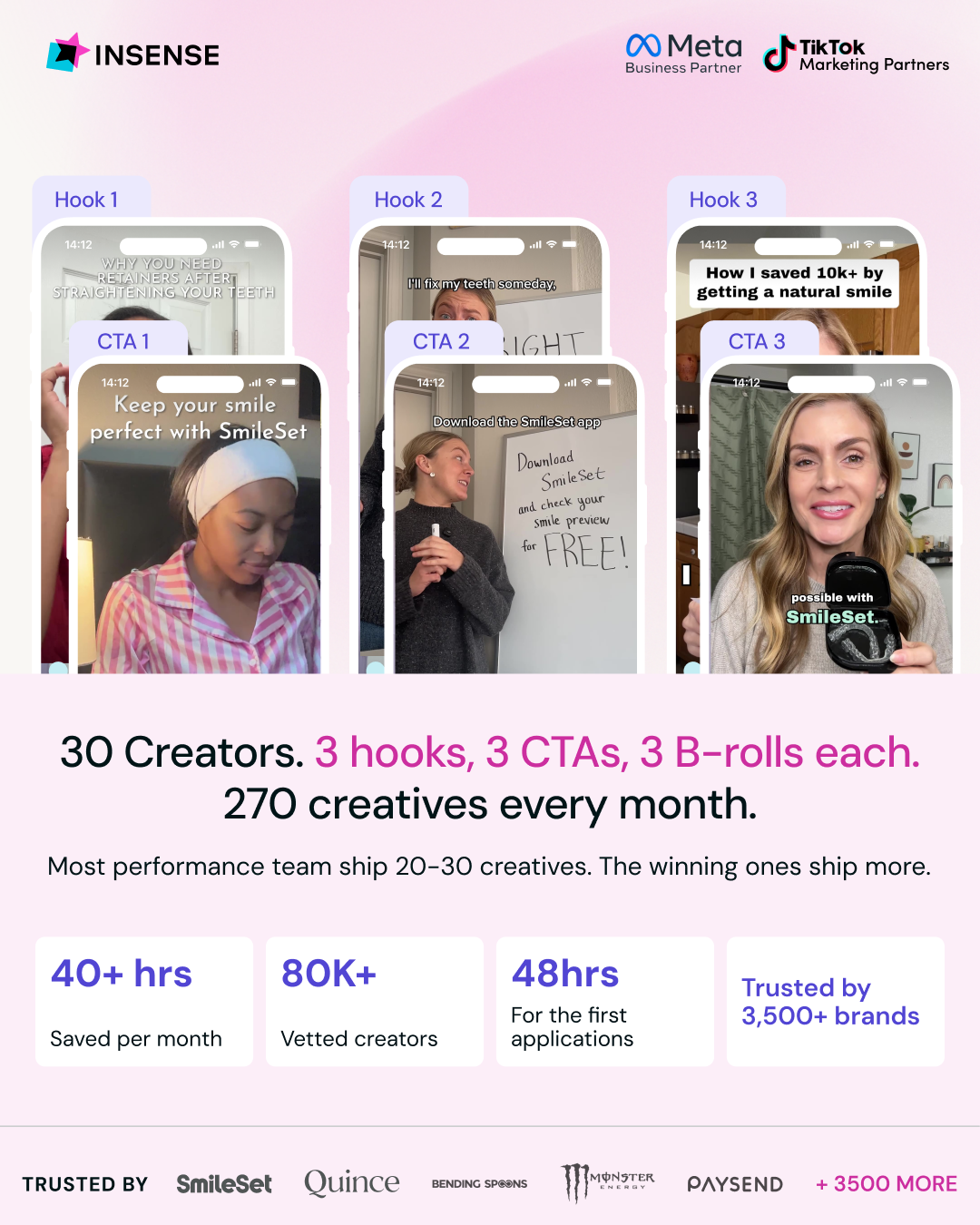 Insense Facebook ad