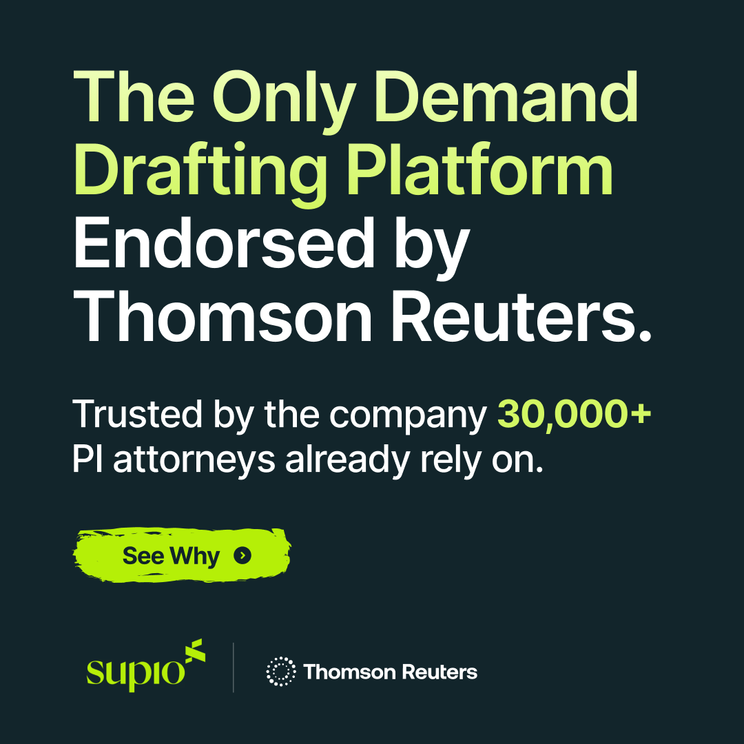 Supio Legal AI Facebook ad