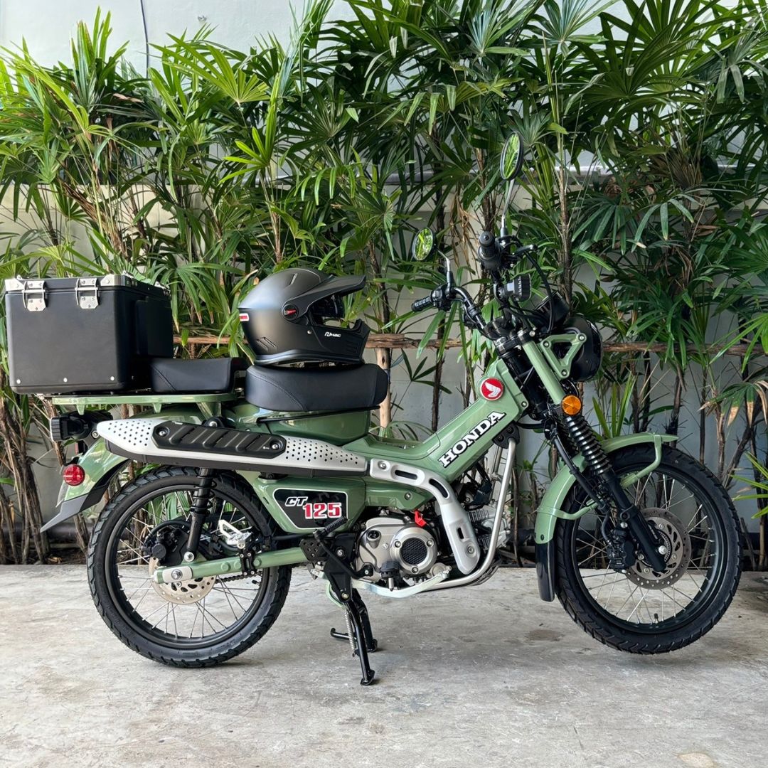 CUB House Pattaya Facebook ad: ยืนหนึ่ง เรื่องการลุย CT125 ราคา 88,900 บาท