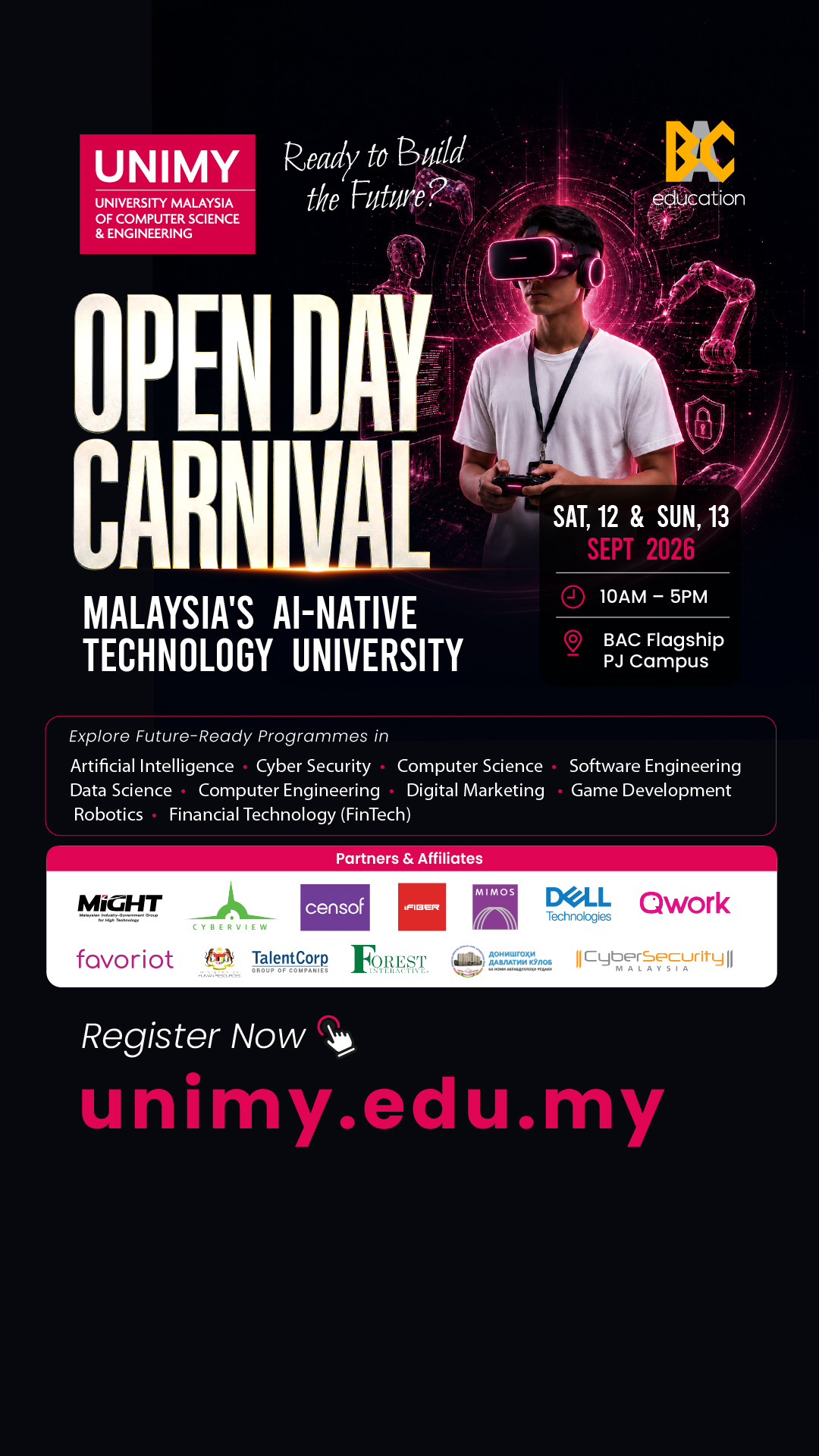 University Malaysia of Computer Science & Engineering, UNIMY Facebook ad