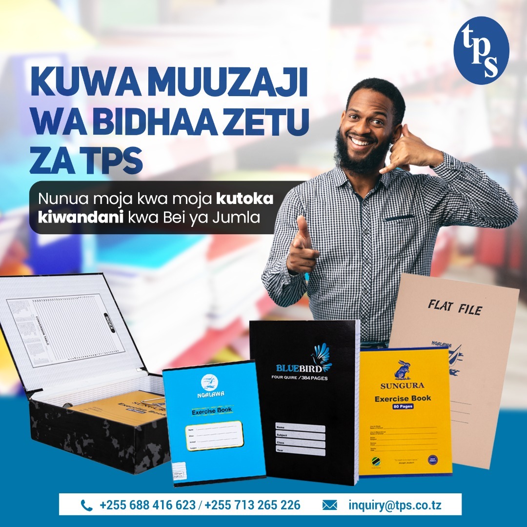Tanzania Printing Services Ltd Facebook ad from Jul 27, 2022