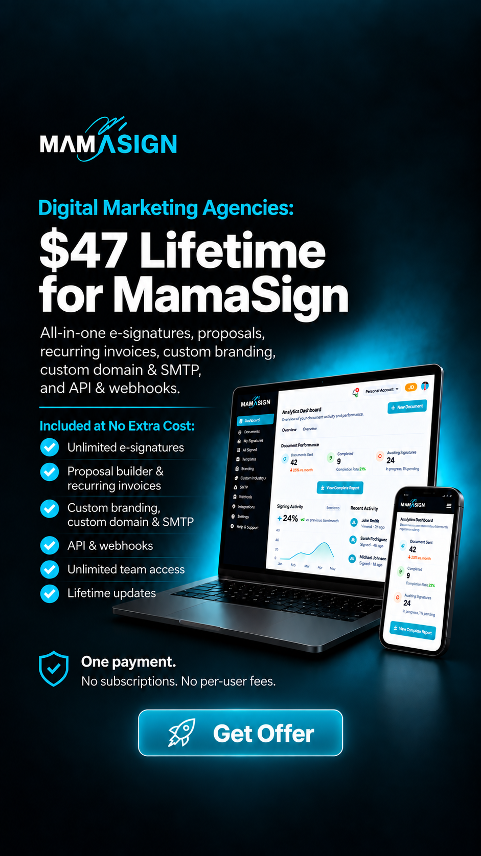 Mama Sign Facebook ad