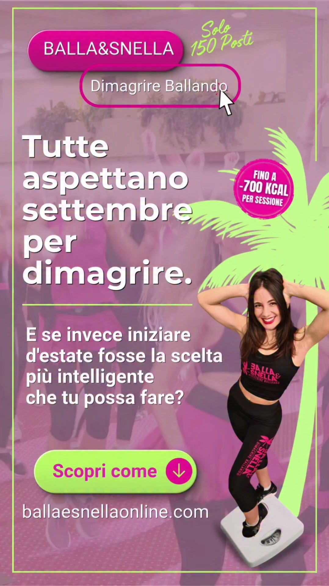 Balla&Snella Dimagrire Ballando Facebook ad from Aug 9, 2026