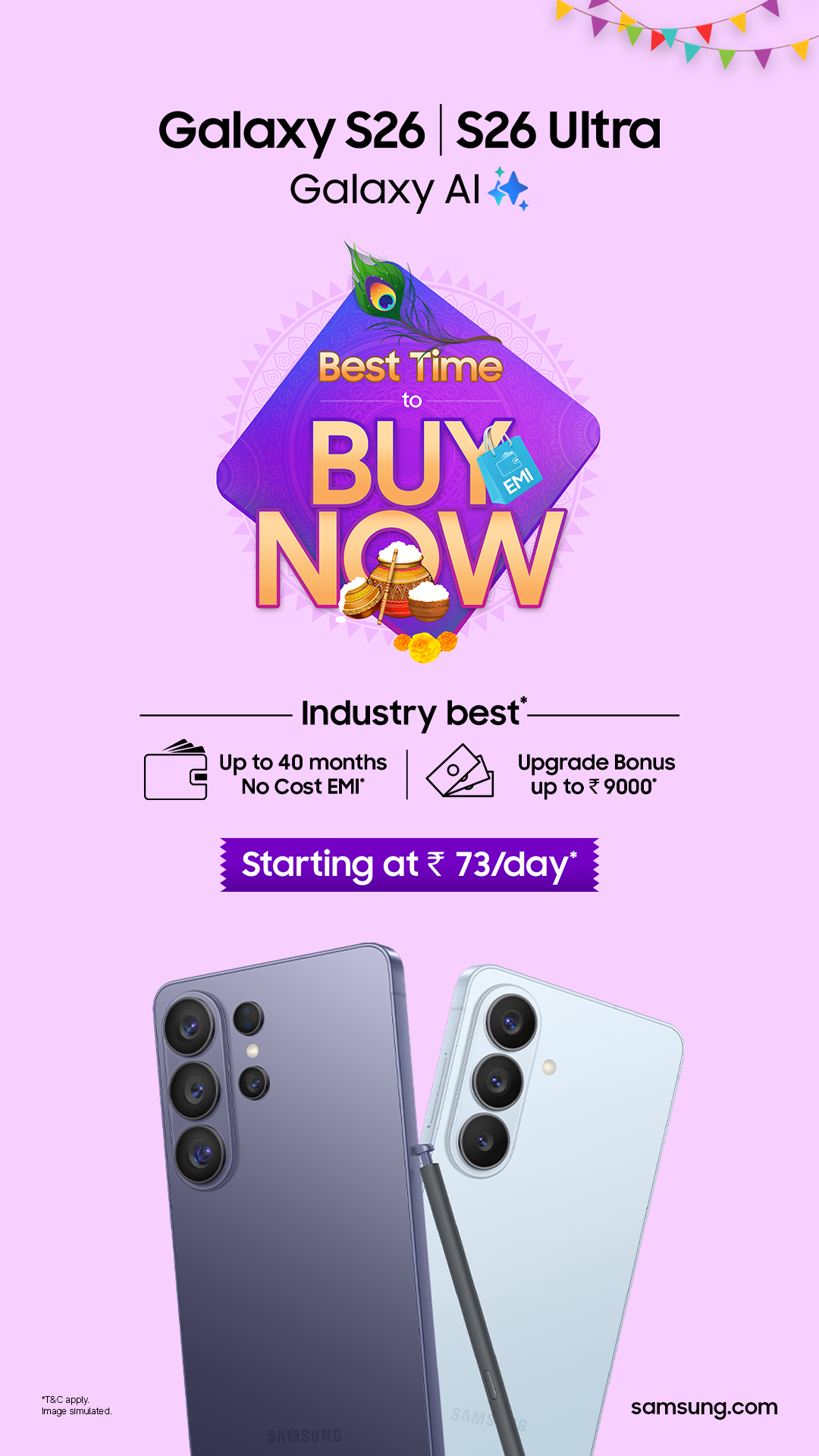 Samsung Facebook ad