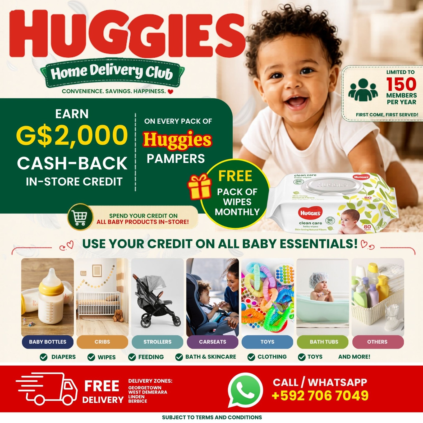 The Baby Centre Facebook ad: $2,000 Back On EveryPack