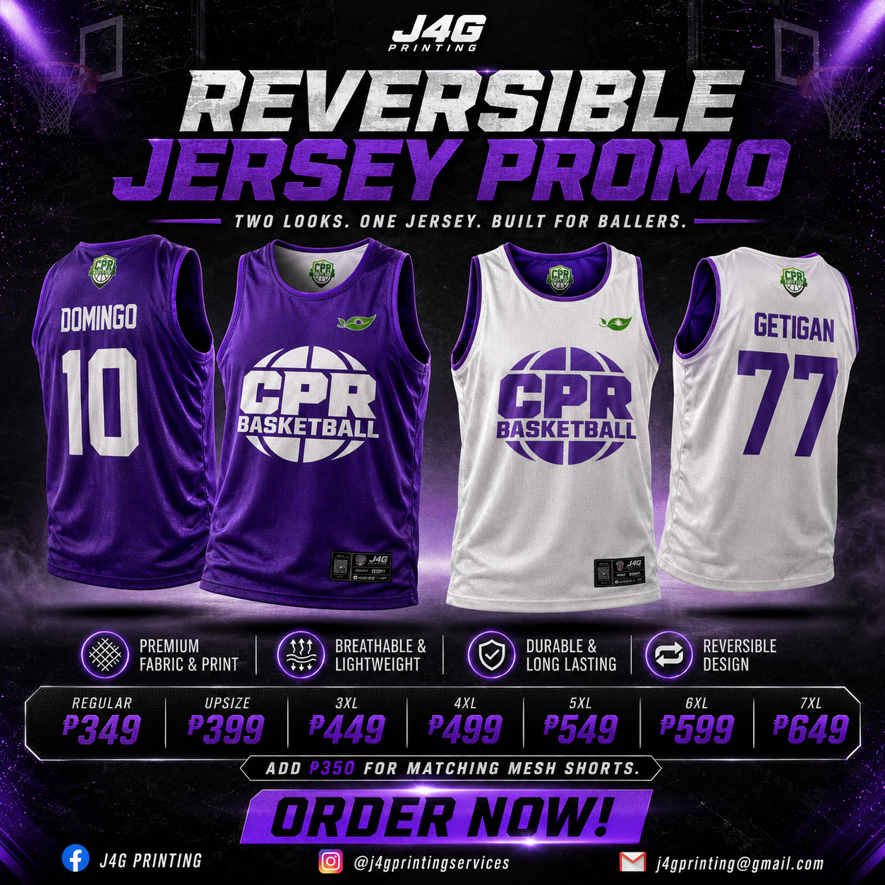 J4G Printing Facebook ad: Chat with us
