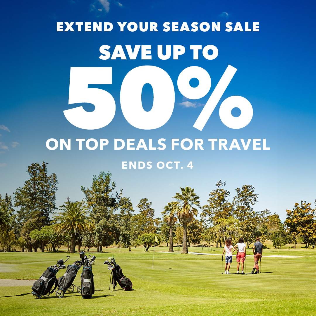 Golf Town Facebook ad: Still chasing warm fairways?