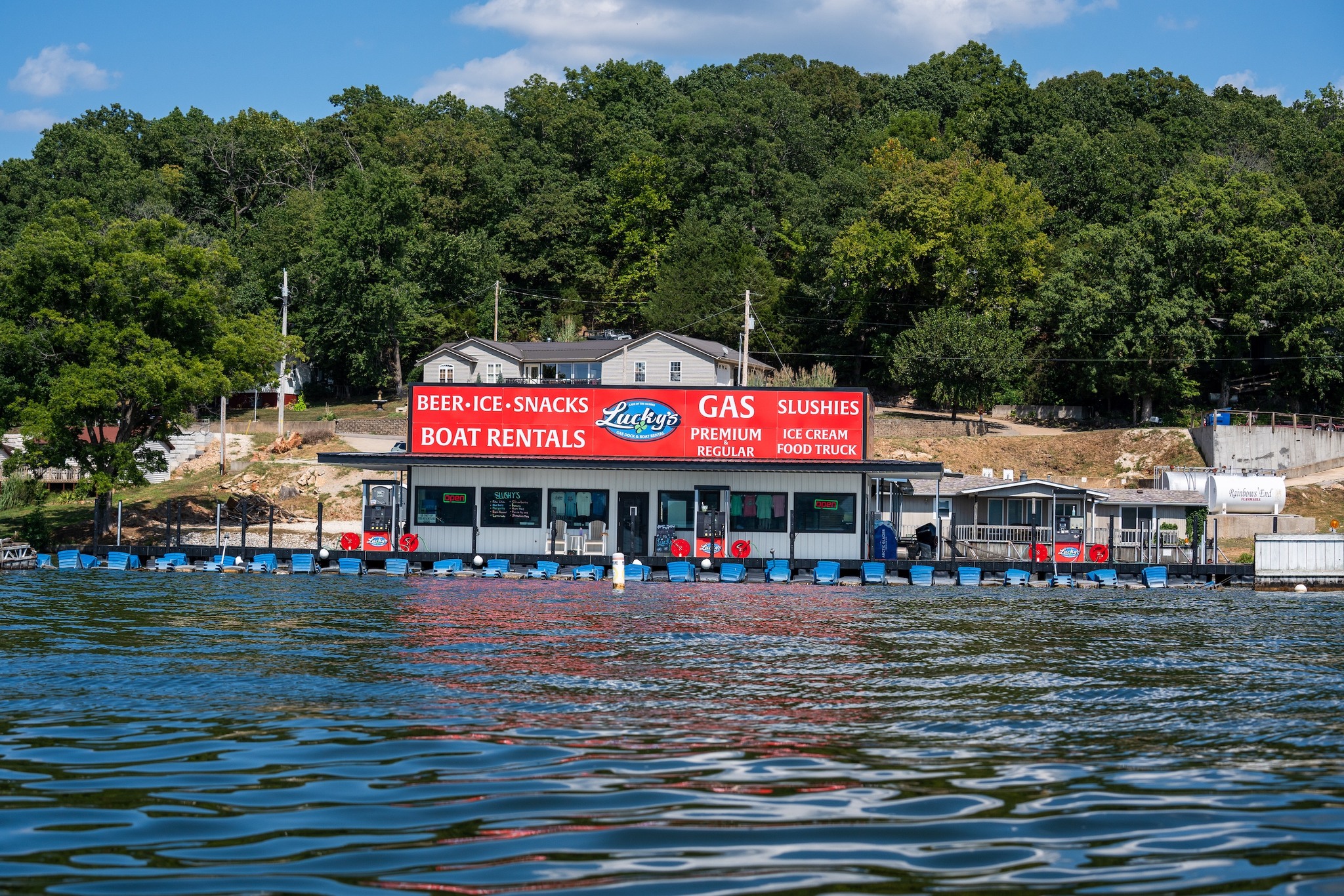 Lucky's Gas Dock and Boat Rental Facebook ad