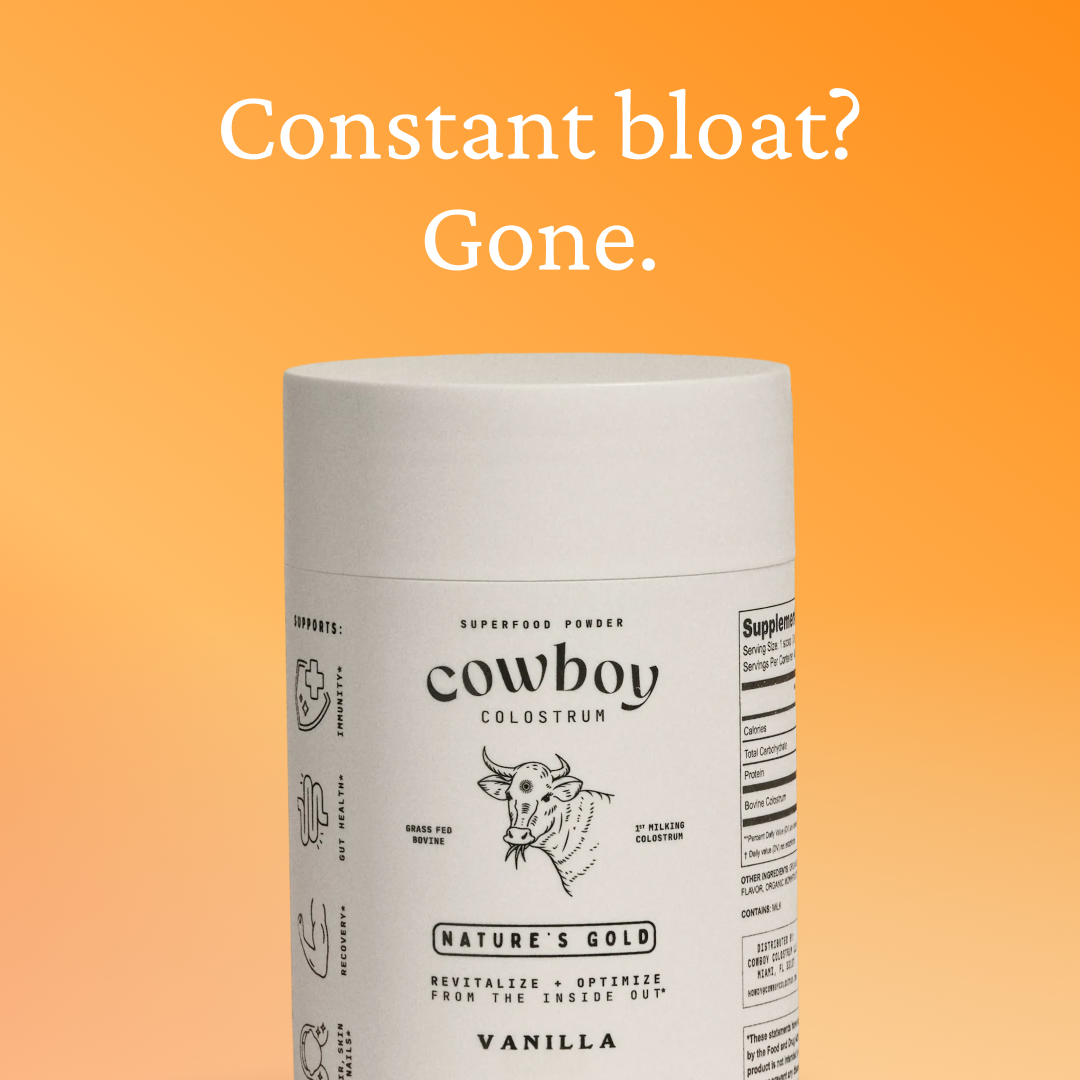Cowboy Colostrum Facebook ad