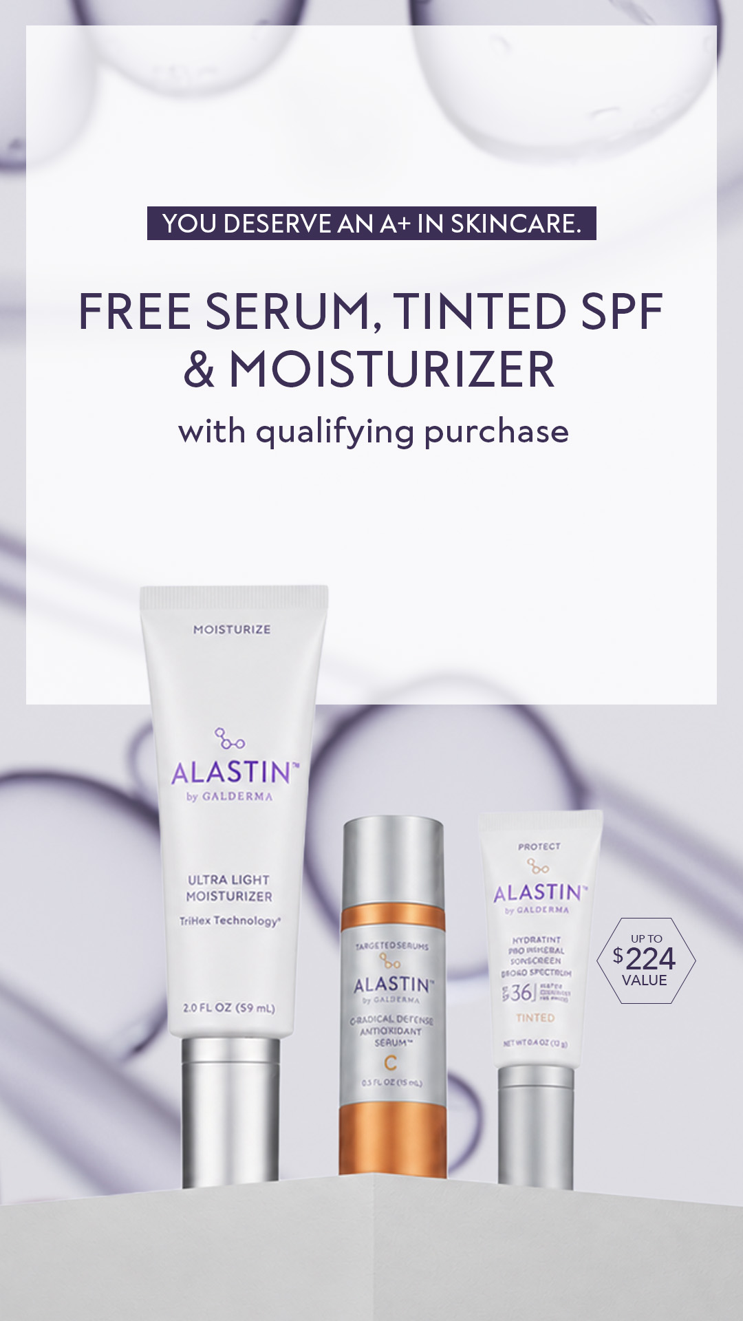 Alastin Skincare Facebook ad