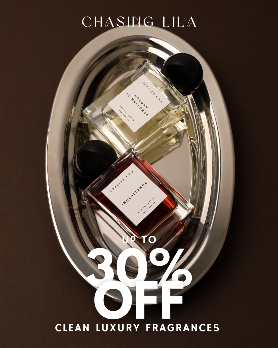 Chasing Lila Parfum Facebook ad: Non-Toxic Perfume