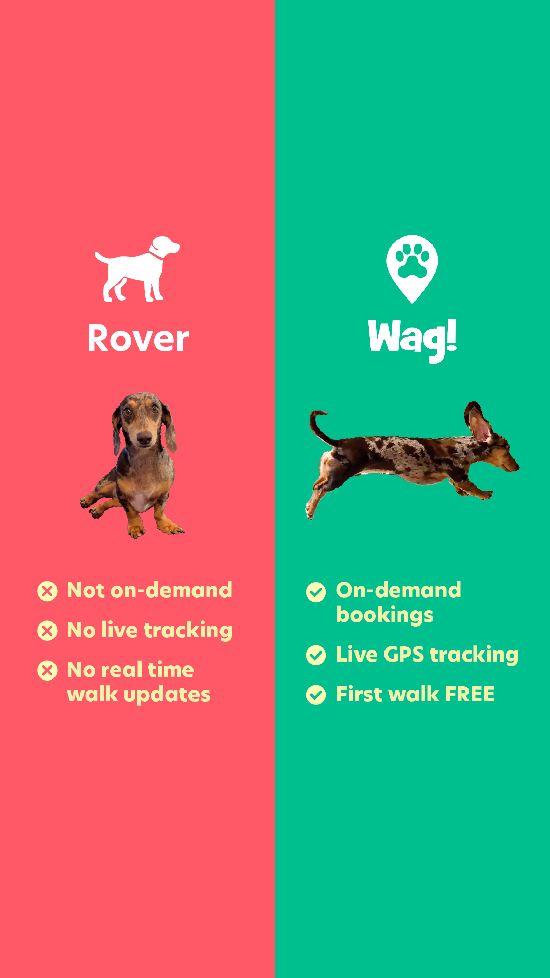 Wag Facebook ad
