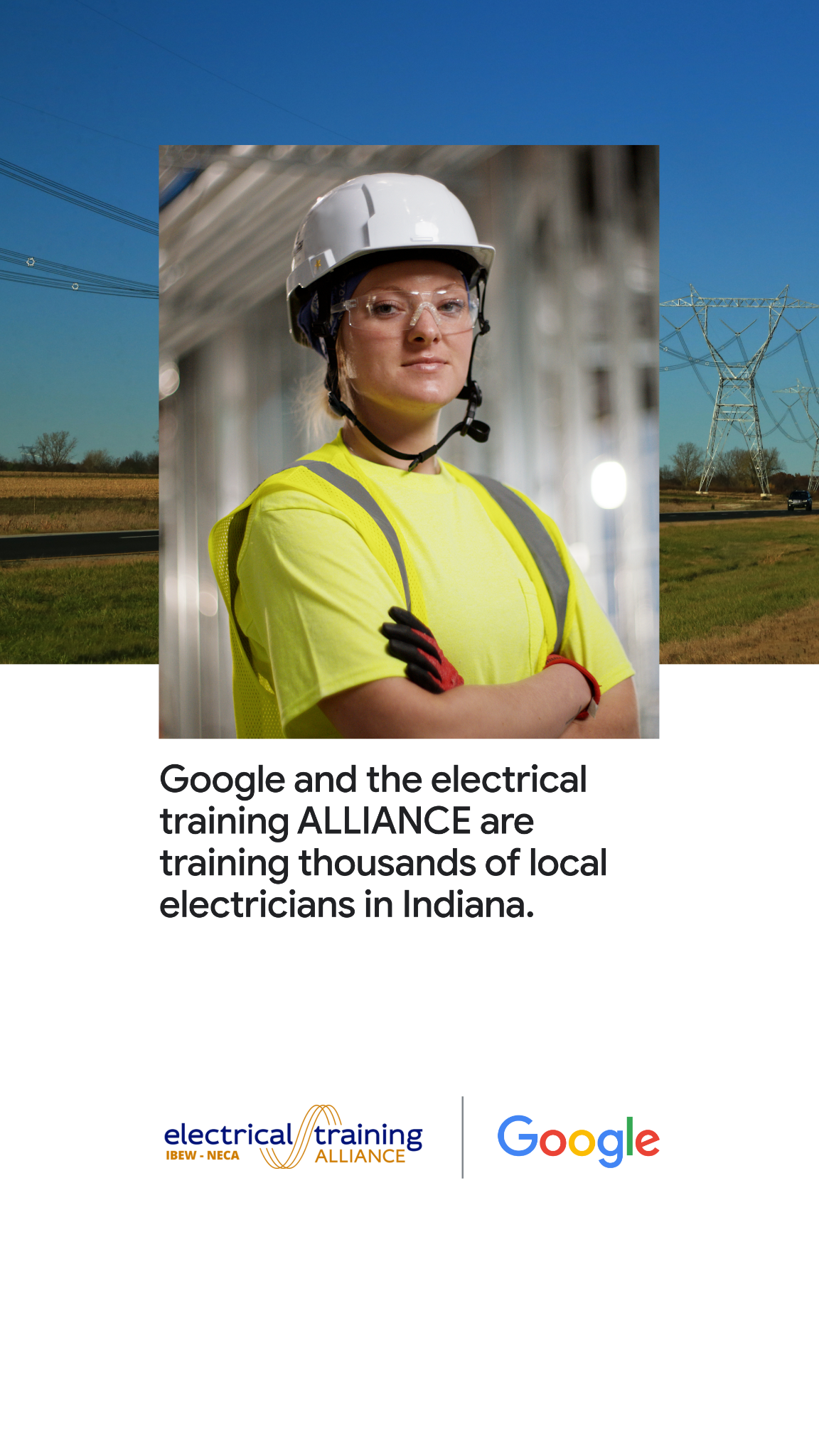 Google Facebook ad