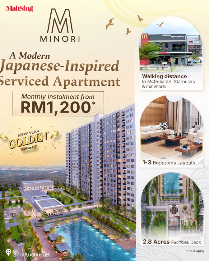M Minori Facebook ad: Inspired by the Japanese Ikigai way of living…