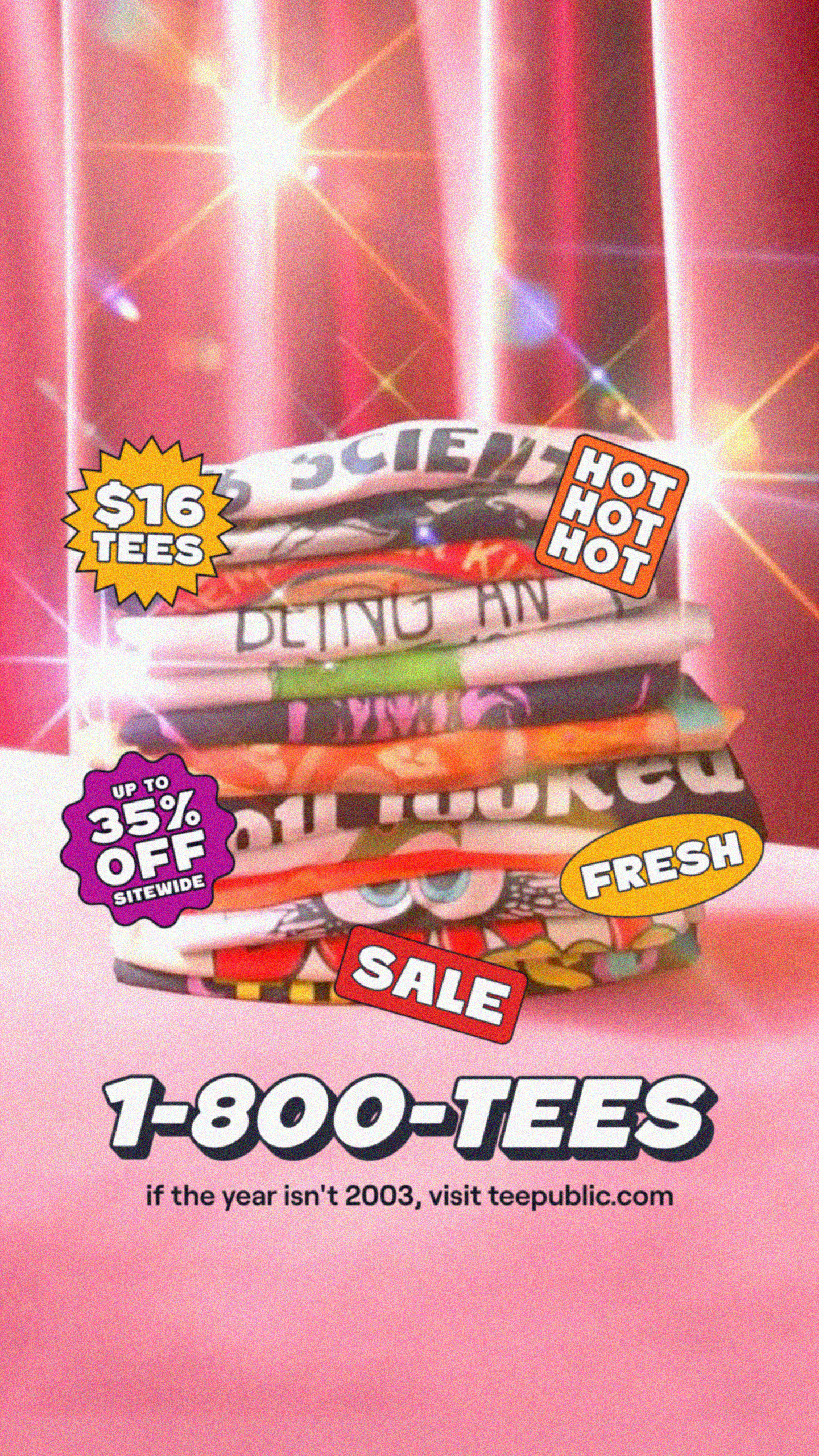 TeePublic.com Facebook ad