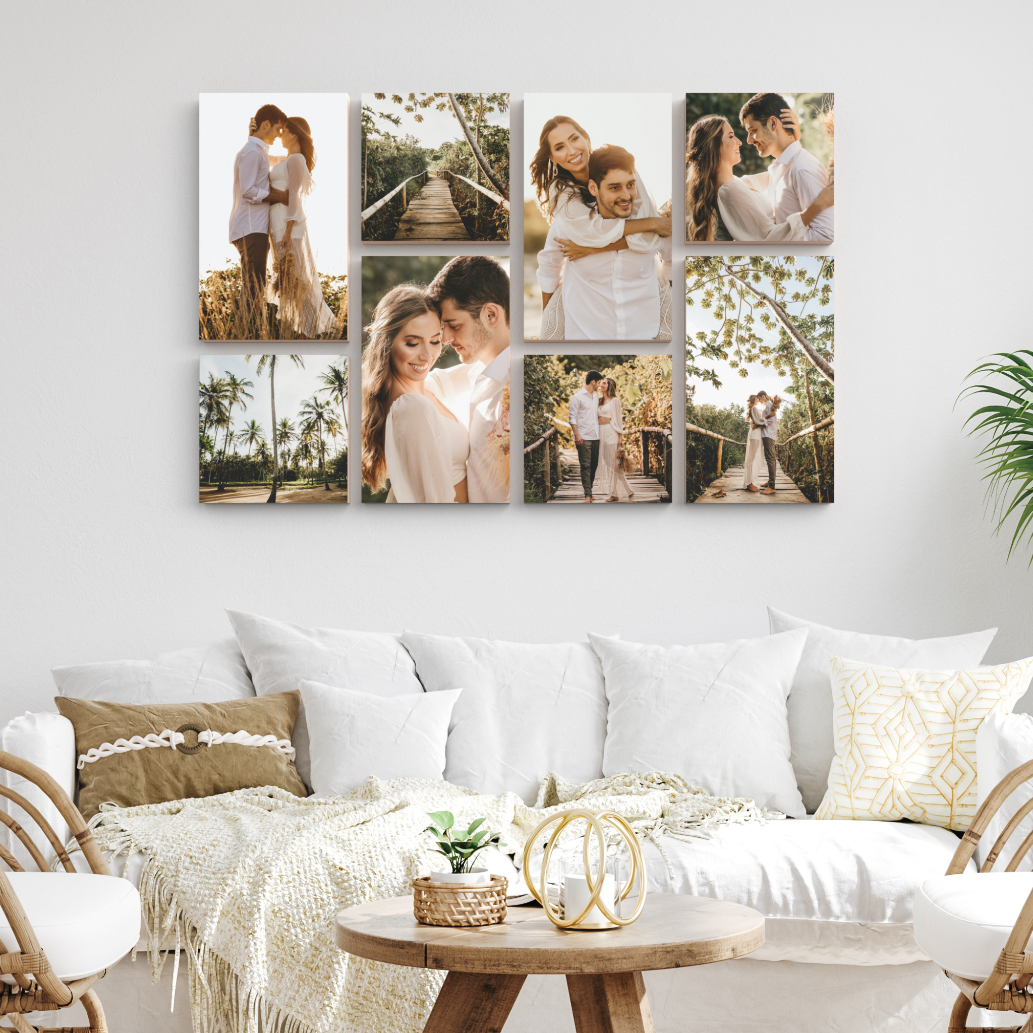 MemoryBlock Australia Facebook ad: Create a photo wall full of all your…