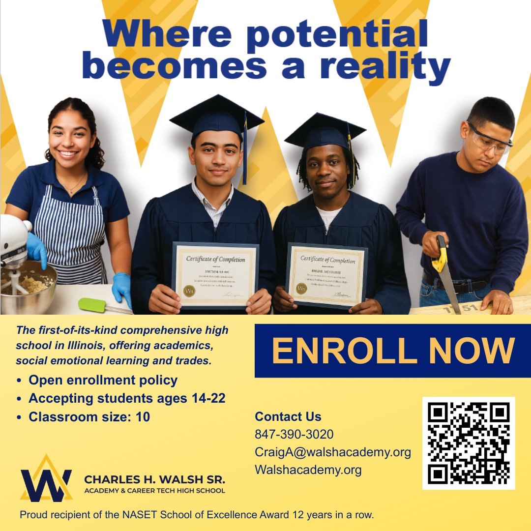 Walsh Academy Facebook ad