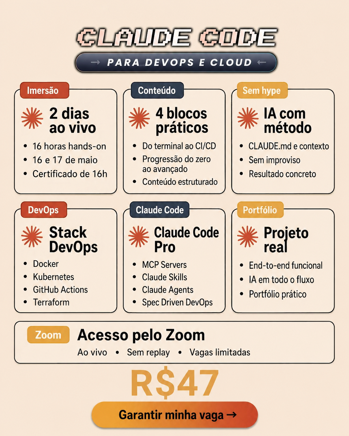 Fabrício Veronez Facebook ad: Claude Code para DevOps