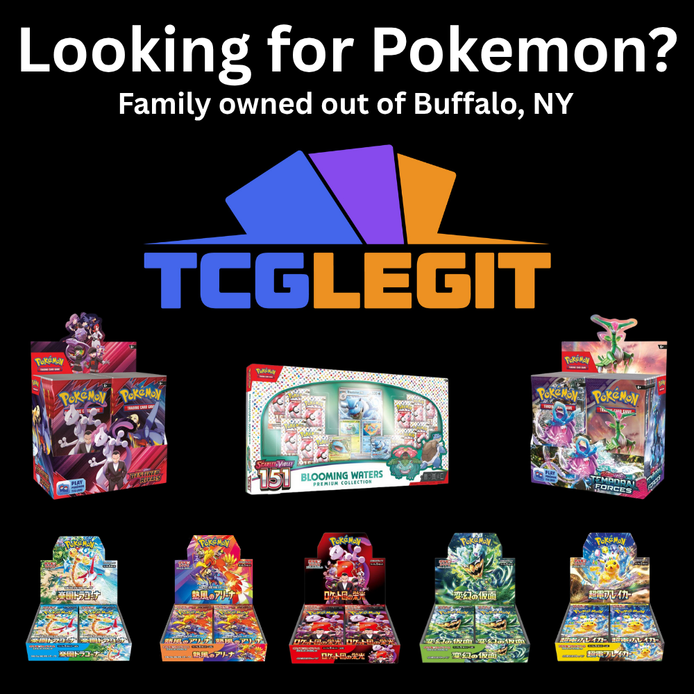 TCGLegit Facebook ad: Factory Sealed. Great Prices.
