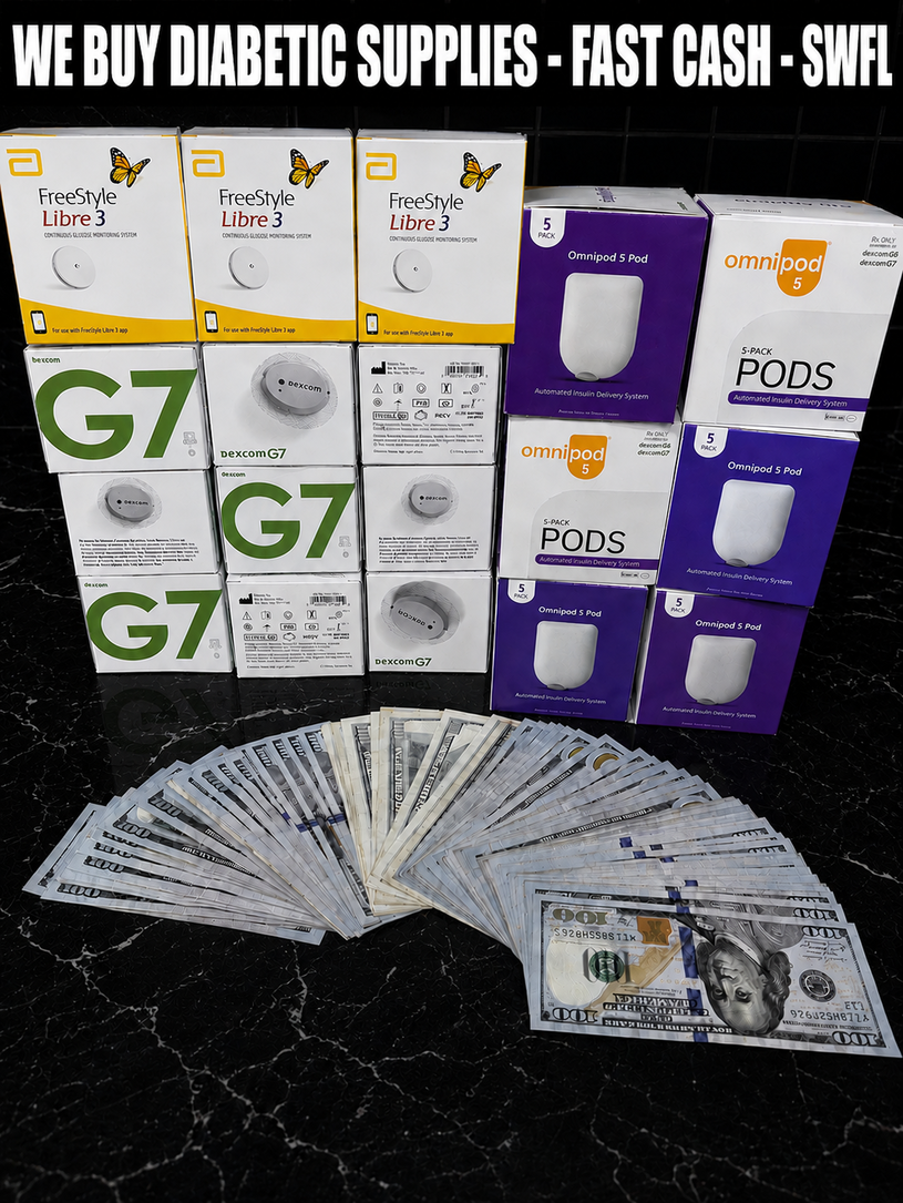 Prime Diabetic Buyers Facebook ad: MESSAGE US FOR QUOTE AND SAME DAY CASH