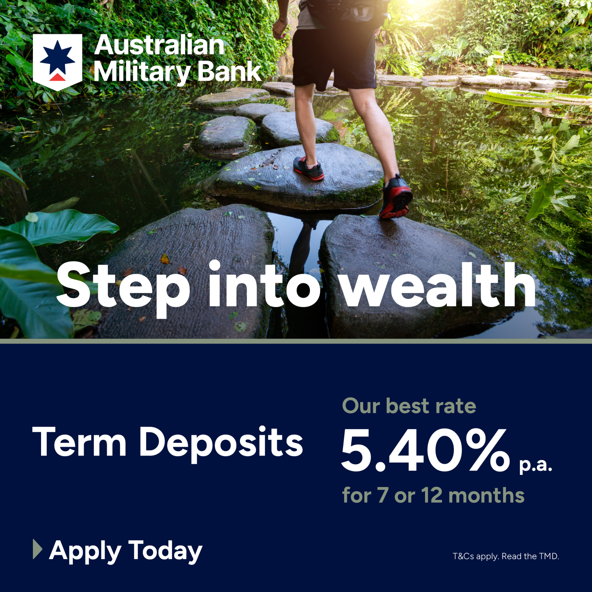 Australian Military Bank Facebook ad