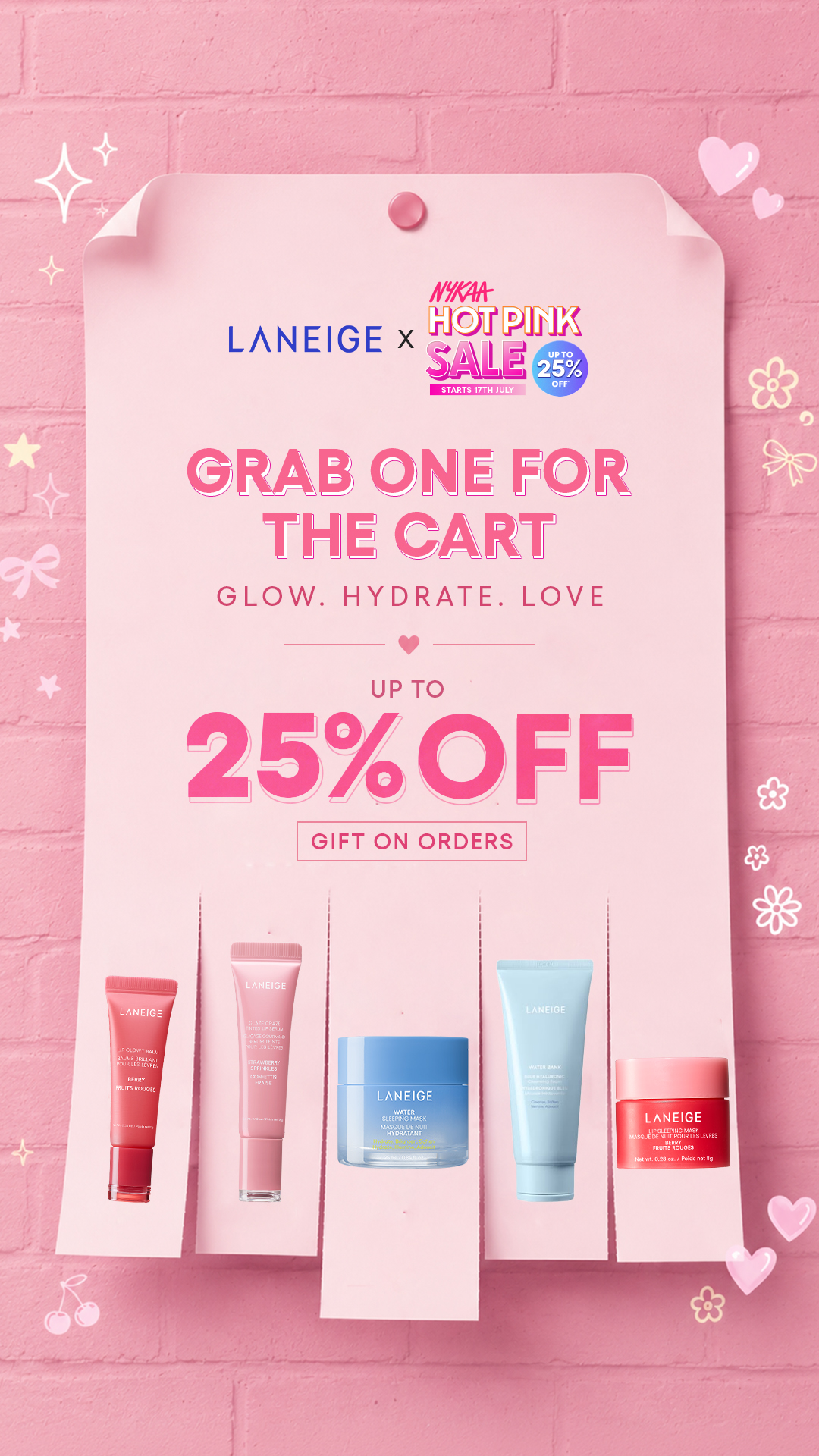 Laneige India Facebook ad