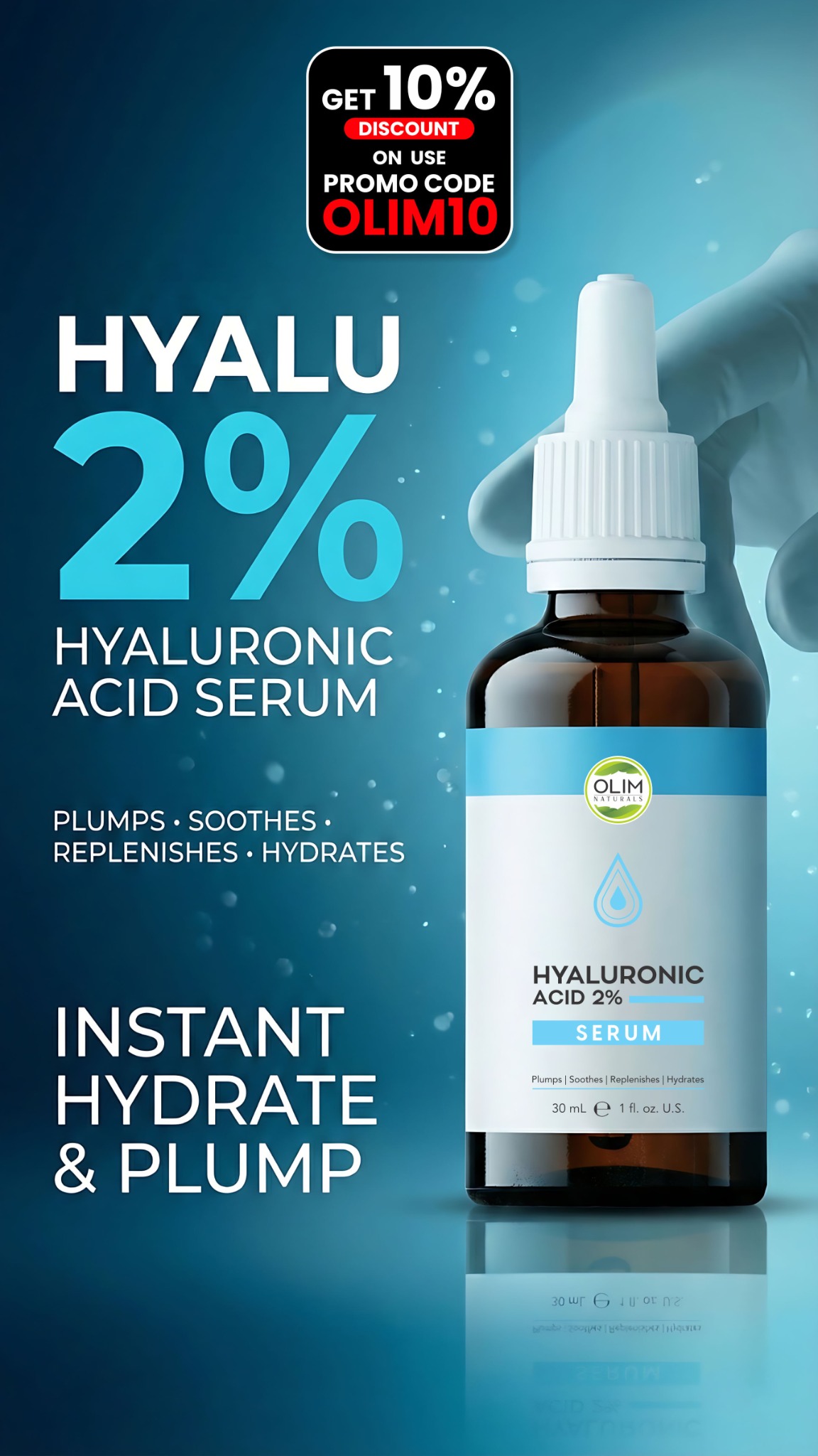 Olim Naturals Facebook ad