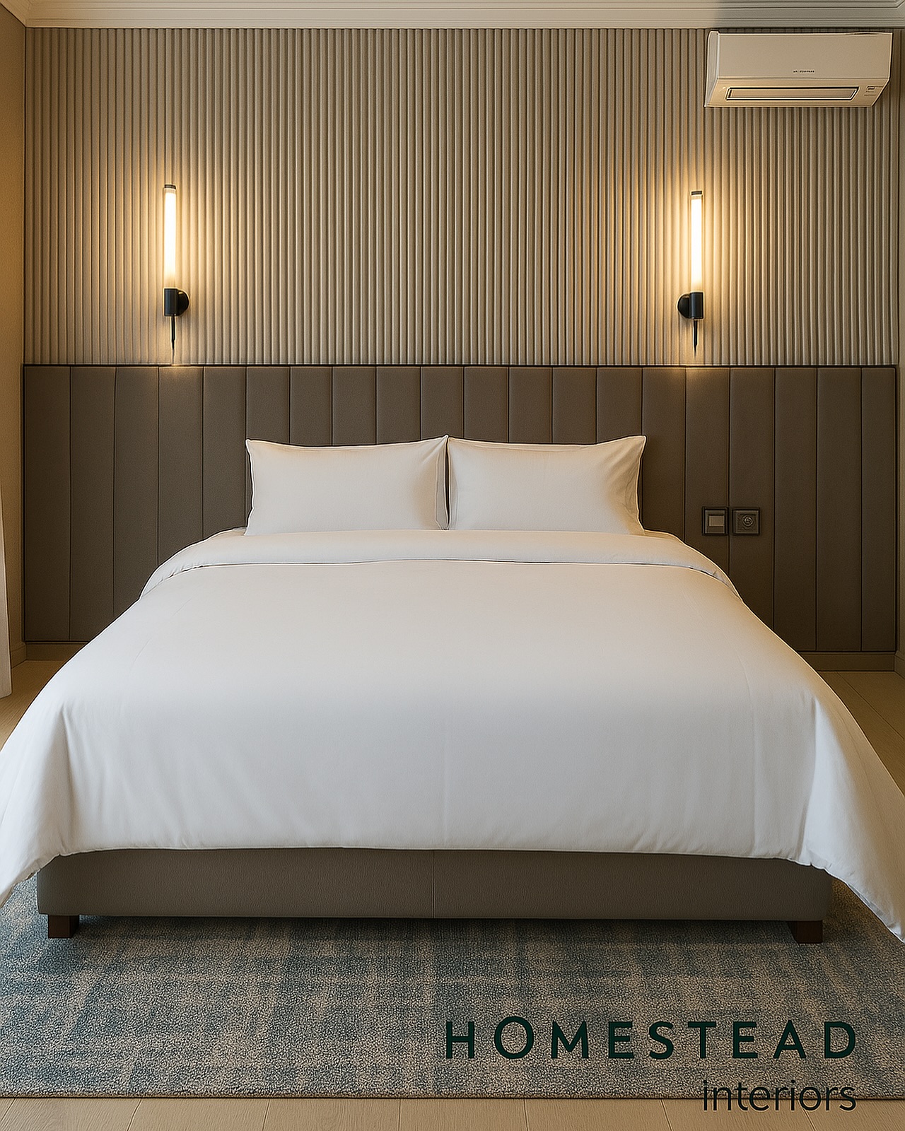 homestead.interior Facebook ad: Elegant simplicity meets modern design