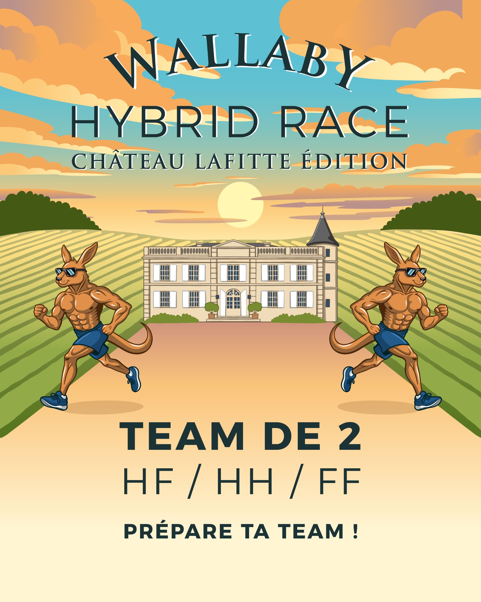 Wallaby Hybrid Race & Hyrox Facebook ad